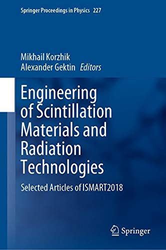 Buy Engineering of Scintillation Materials and Radiation Technologies — BookShops.in