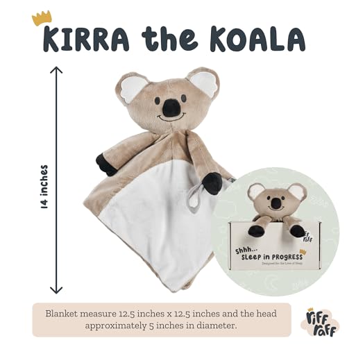 Image of Riff Raff Baby Sleep Toy Soother - Musical Plush Koala with White Noise & Lullaby - Lovey Security Blanket for Newborns & Infants