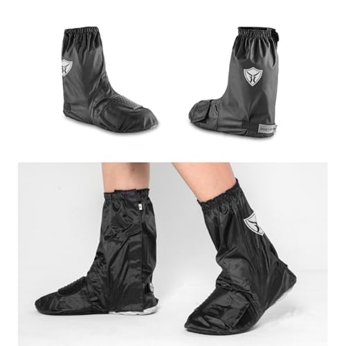 Cubiertas impermeables antideslizantes para zapatos, gruesas, para motocicleta y ciclismo, ajuste perfecto con banda elástica miniatura 2