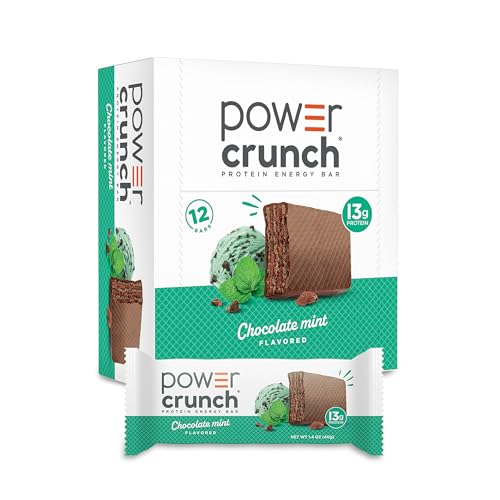 Power Crunch Protein Energy Bars, Chocolate Mint 16.9oz