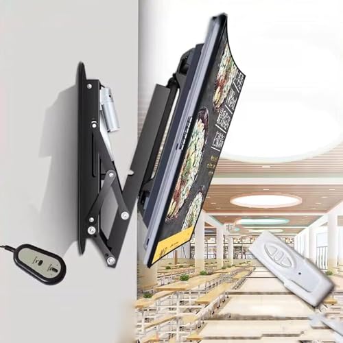 Support mural TV universel pour meuble avec levage automatique 0-85° - 2