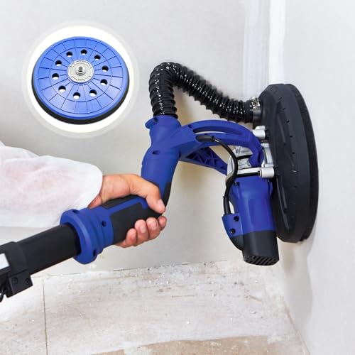 CoralHarven Ø 215 mm Schleifteller,10 Loch Schleifteller mit Klettband,Wandschleifer und Giraffe-Deckenschleifer Ersatzteile für DWS225BT/DC/R und DS 200/210/900/920/930 (1)