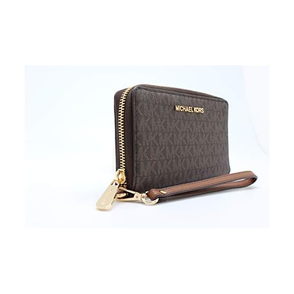 Michael-Kors-Womens-Jet-Set-Travel-Multifunction-Phone-Case Michael Kors Women's Jet Set Travel Multifunction Phone Case Brown