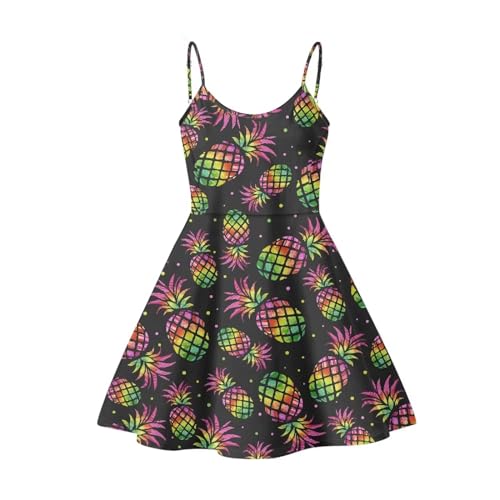 Image of Biyejit Women Casual Loose Dress Strap Long Summer Beach Swing Dress
