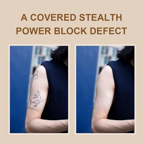 Tattoo Concealer Cream, Tattoo Cover up Makeup, Körper-Concealer Wasserfest, Concealer zum Abdecken von Tätowierungen, Concealer für den Körper, Körper-Concealer für Tattoos,Narben,Tätowierungen