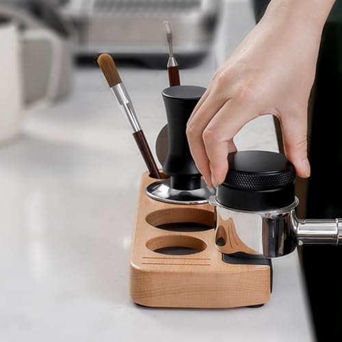 Support de tampage expresso pour un coin café élégant à la maison