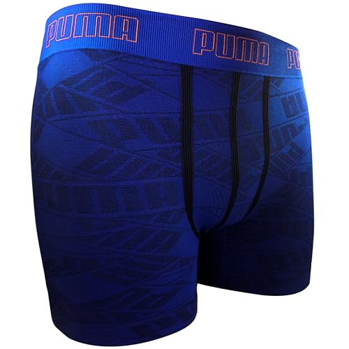 PUMA Cueca Boxer Sem Costura Microfibra de Poaliamida Cós Elástico 40MM Cueca Box Masculina Adulto,
