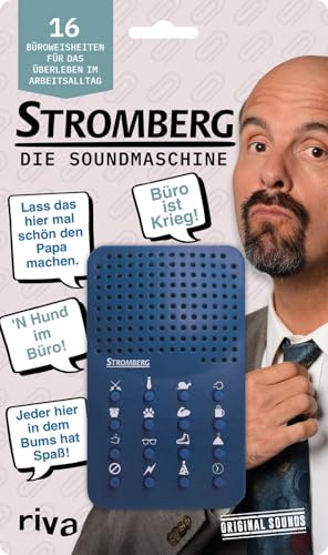 Stromberg - Die Soundmaschine: 16 Büroweisheiten für das Überleben im Arbeitsalltag | Originalsounds. Geschenk für Fans Kollegen Chefs. Lustiges Job-Gadget für langweilige Meetings