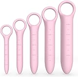 Entrenador de Dilatadores Músculos del Suelo Pélvico de Silicona, 5 piezas