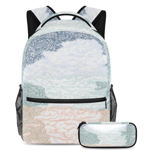 Sac d'école enfants fin des affaires perdues avec ce kit sac à dos et trousse