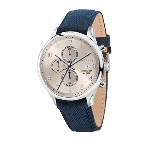 Preisvergleich Produktbild Maserati HerrenArmbanduhr Analog Quarz Leder R8871636004