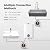 FOGATTI Mini Tank Water Heater Electric, 8 Gallon Point of Use Hot Water Solution for Under Sink 110V 120V