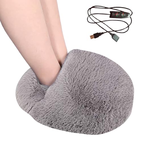 Chauffe-pieds électrique amovible et lavable thermorégulé