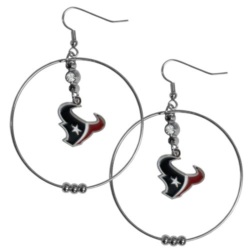 Image of NFL 2-Inch Hoop Earrings