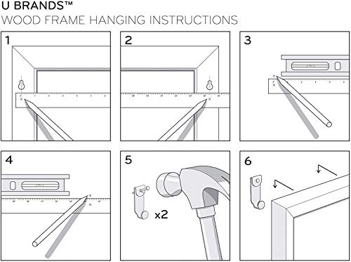 U Brands Linen Cork Linen Bulletin Board, 30 X 40 Inches, White Wood Frame (2917U00-01) #TOP5