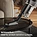 Miele Duoflex Extra Vacuum Cleaner, Cordless and Bagless Multi-Use, Multi-Floor Flexible Stick Vacuum with 2 Attachable Brushes, in Brilliant White / Space Grey