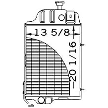 Compatible with John Deere Radiator Part No A-AT32527