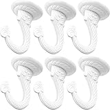 6 Pieces Ceiling Hooks Heavy Duty Swag Hook Hanging Plants Chandeliers Wind Chimes Ornament Hooks...