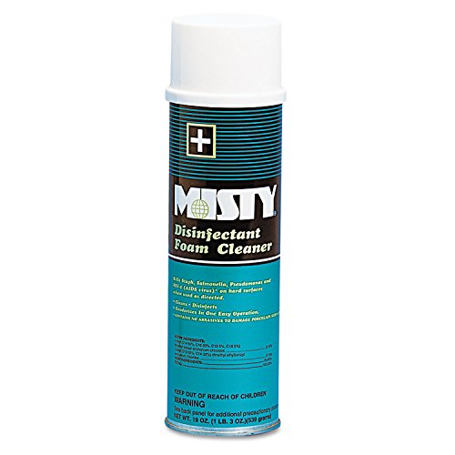 Misty A25020Ct Disinfectant Foam Cleaner Fresh Scent 19Oz Aerosol 12/Carton (Amr1001907) #TOP4