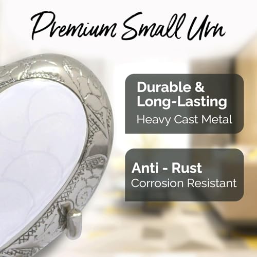 image for Solace Forever Small Urns for Human Ashes Keepsake - Memorial Keepsake