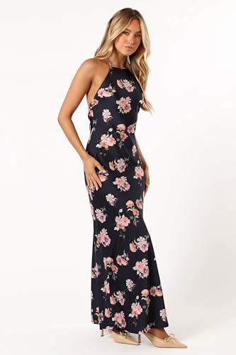 Image of Petal & Pup Women's Hadley Halterneck Maxi Dress