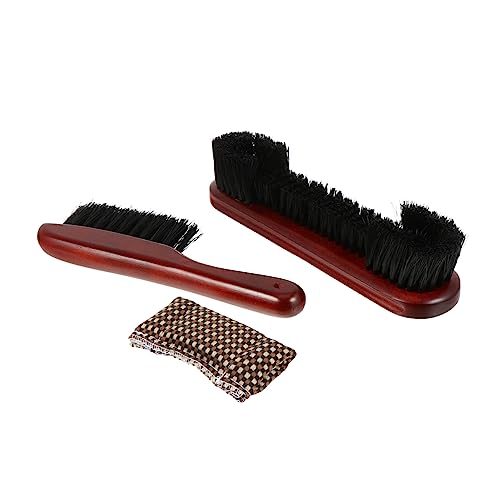 Hemobllo Kit De Cepillos Portátiles para Mesa De Billar y Riel Limpiador De Mesa Mango Cómodo para Snooker y Fricción Reducida