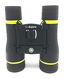 Real Kids Binoculars 10X Magnification | Wide Angle x35 Viewing | Full Prism Optics |Hiking Bird Watching, Sports, Travel, Camping, Exploring | Bonus Binoculars Case Included & Comfort Neck Strap