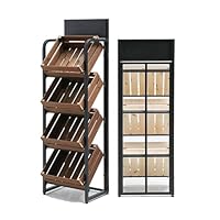 Amazon｜スーパーマーケットの陳列棚 ディスプレイラック 青果 野菜