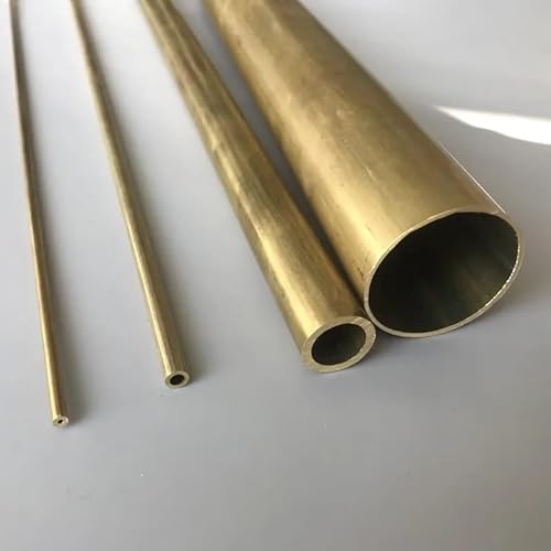 WUDOLI H62 Messingrohr Außendurchmesser 32 mm 40 mm Wand 1 mm 2 mm 3 mm Hartes gerades Präzisionshohlmessing nahtloses Rohr Industrie(40x1.5mm 500mm)