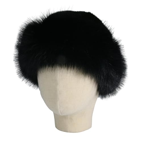 Sombrero ruso de piel sintética para mujer miniatura 3