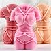 GLITZXFH Woman Body Candle Molds Female Body Silicone Resin Mold for Candles Making Resin Casting Aromatherapy Candles Wax Polymer Clay Home Decoration