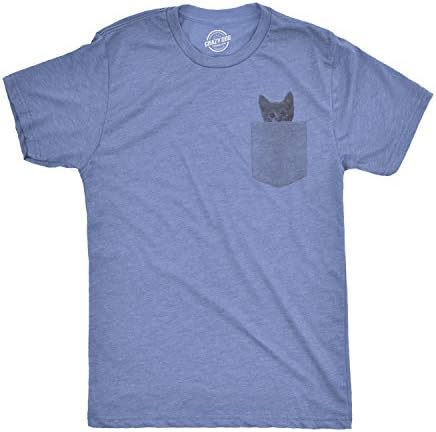 cat pocket tee