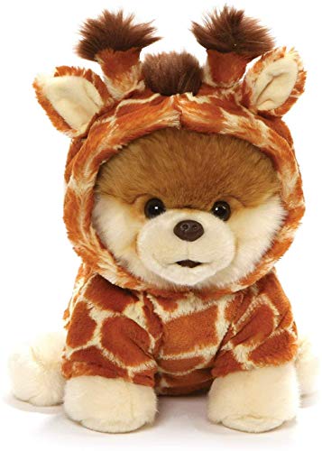 GUND World's Cutest Dog Boo Giraffe Stuffed Animal Plush, Multicolor, 9
