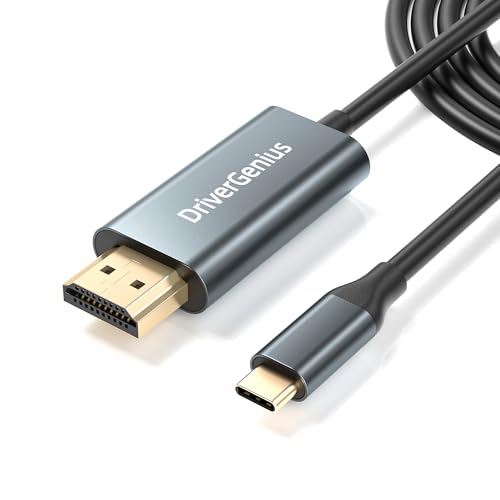 Câble USB-C vers HDMI 4K DP-Alt Mode pour PC portable, console de jeu, 1.8m - 7