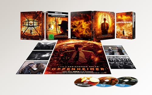 Oppenheimer (Collector’s Edition) – 4K Steelbook (UHD + Blu-ray Disc)