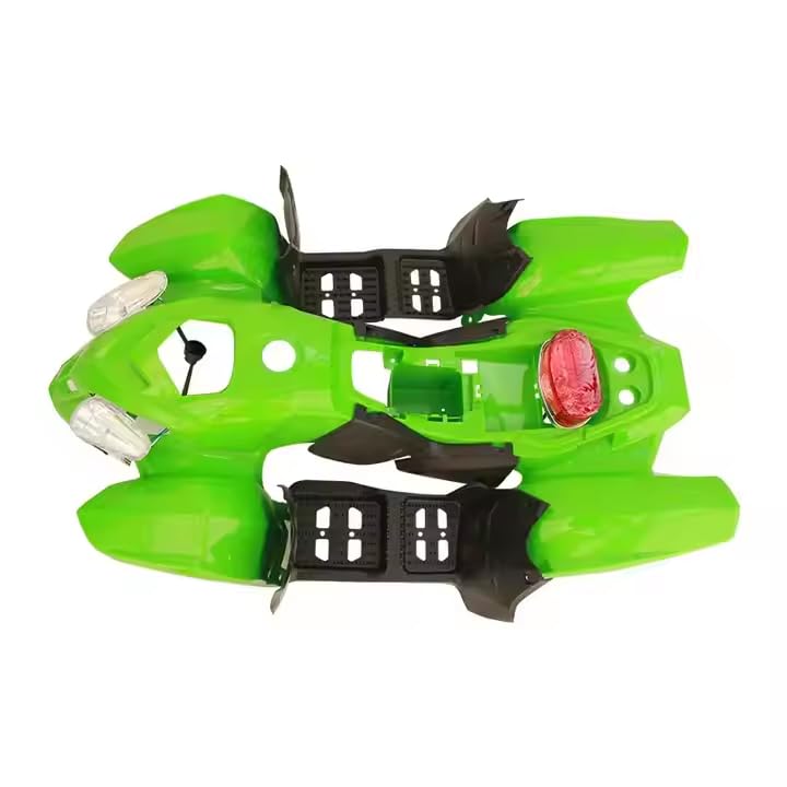 Polaris Youth ATV Plastic Body Kit - OEM Replacement Fairings Set for Kids Dirt Bike - Heavy-Duty Polypropylene Front/Rear Fenders & Side Panels