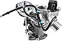 A-Premium Complete Turbo Turbocharger with Gasket & Wastegate Actuator Compatible with Ford Escape 2013-2016 Fusion 2013-2014 Fiesta Transit Connect