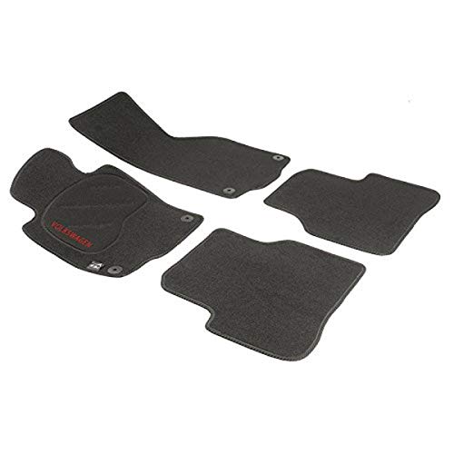 Juego de Alfombras de Moqueta a Medida Premium Negro para PASSAT (B7) (3C/36) de 2010 a 2014 + PASSAT CC de 2008 en adelante Cover