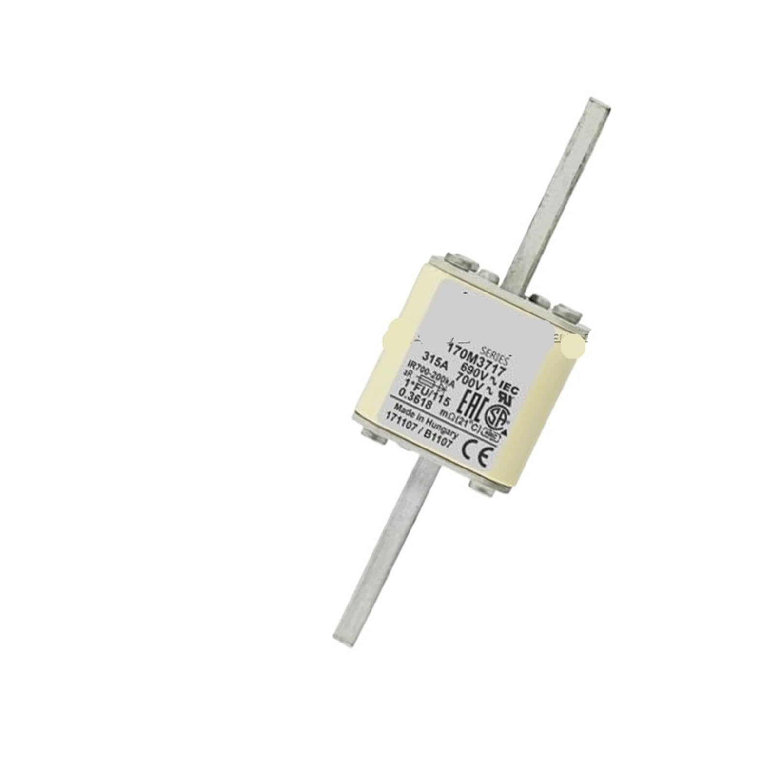 Fusible Rapide 170M3744 évite les pannes de variateur industriel