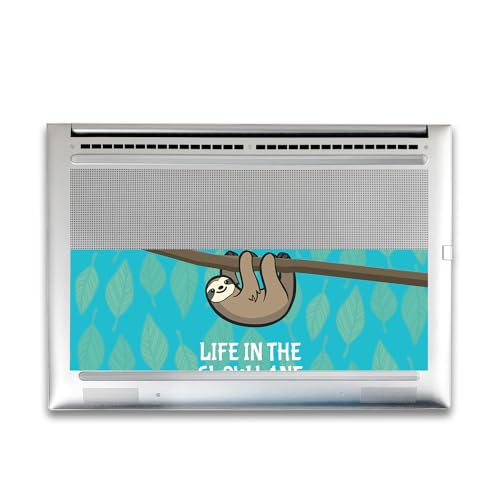 Image of Gaming Skin Compatible with HP Envy x360 16 inch (2023) - Slow Sloth - Premium 3M Vinyl Protective Wrap Decal Cover - Easy to Apply | Crafted in The USA by MightySkins