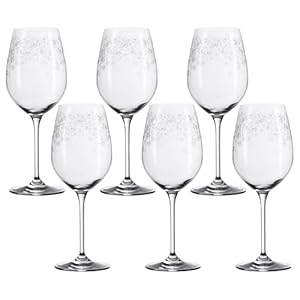 Leonardo Chateau Weißwein-Gläser, Weisswein-Kelch mit gezogenem Stiel, spülmaschinenfeste Wein-Gläser, 6er Set, 410 ml, 061591