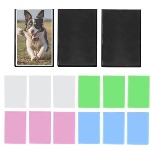 15 Pcs Marcos de Fotos Imanes Personalizados Nevera, 9,5 x 6,5