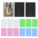 15 Pcs Marcos de Fotos Imanes Personalizados Nevera, 9,5 x 6,5 cm Foto Iman Nevera para Polaroid Instax Mini Papel Fotografico, Marcos de Fotos Magnéticos para Instax Mini Foto Postal, Color