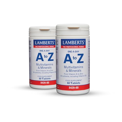Pack x2 | A-z Multi - Tabletas, One size, Vanilla, 60 Unidad | LAMBERTS