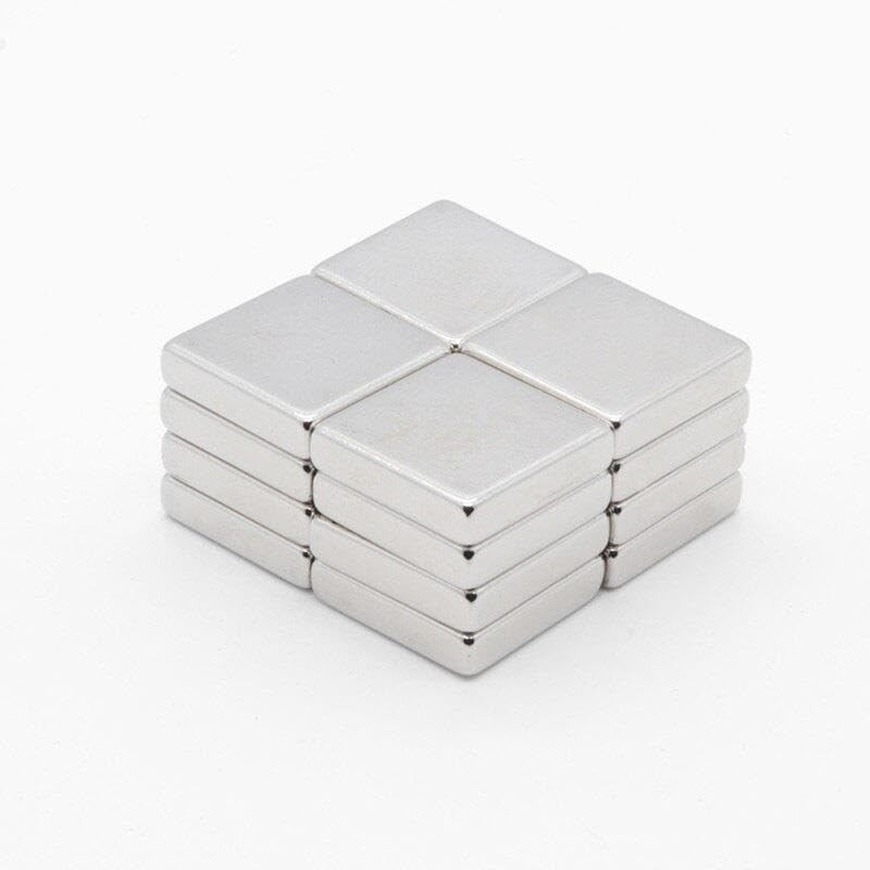 Güçlü Kare Neodyum Mıknatıs 20x20x5 mm (4 Adet)