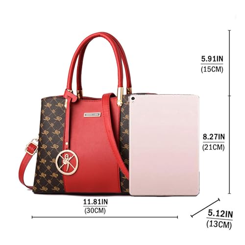 KURGOOL Bolsos para Mujer Satchel Tote miniatura 4