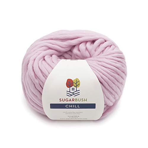 Sugar Bush Yarn Chill Extra Bulky Weight, Fire Pink