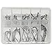 INDELITE 275 Pcs Fishing Lure Tackle Box Kit for Fresh and Saltwater Set