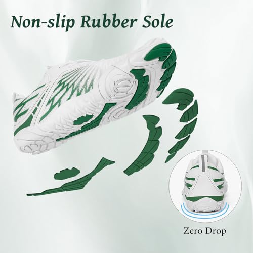 Image of Hike Footwear Barefoot Shoes, Pro Barefoot Shoes Women Men, Athletic Hiking Shoes, Minimalist Water Shoes Breathable Quick Dry Zero Drop Trail Running Shoes with Non-Slip Sole & Wide Toe Box