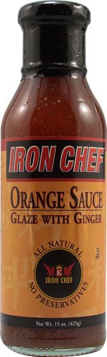 Iron Chef Glaze with Ginger Orange Sauce -- 15 fl oz - 2 pc